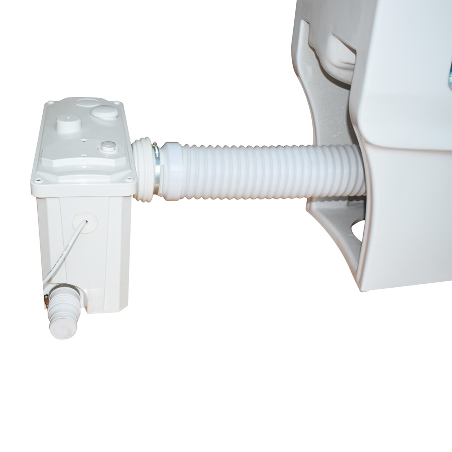 Flexible extension pipe