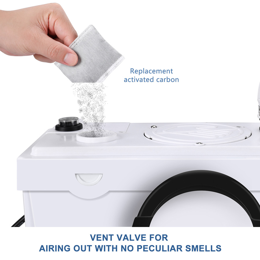 Mobility factory macerate pump FLO500 build a complete bathroom