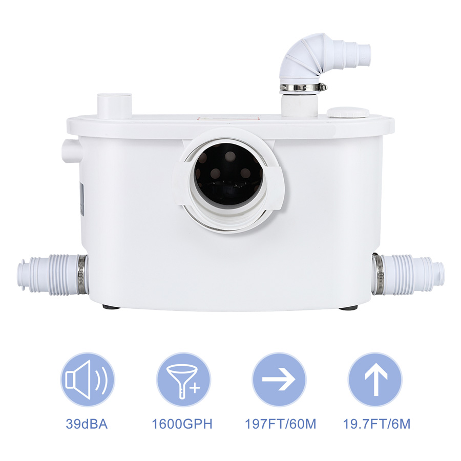 Mobility factory macerate pump FLO400 build a complete bathroom