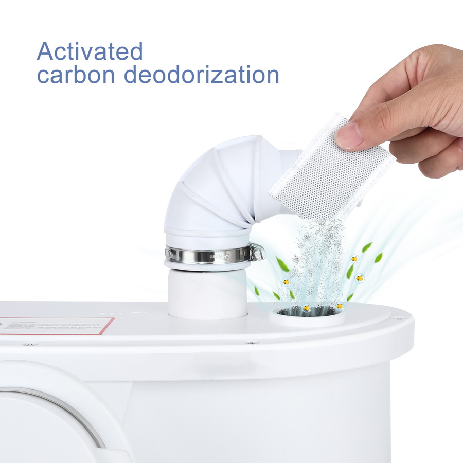 Mobility factory macerate pump FLO400 build a complete bathroom