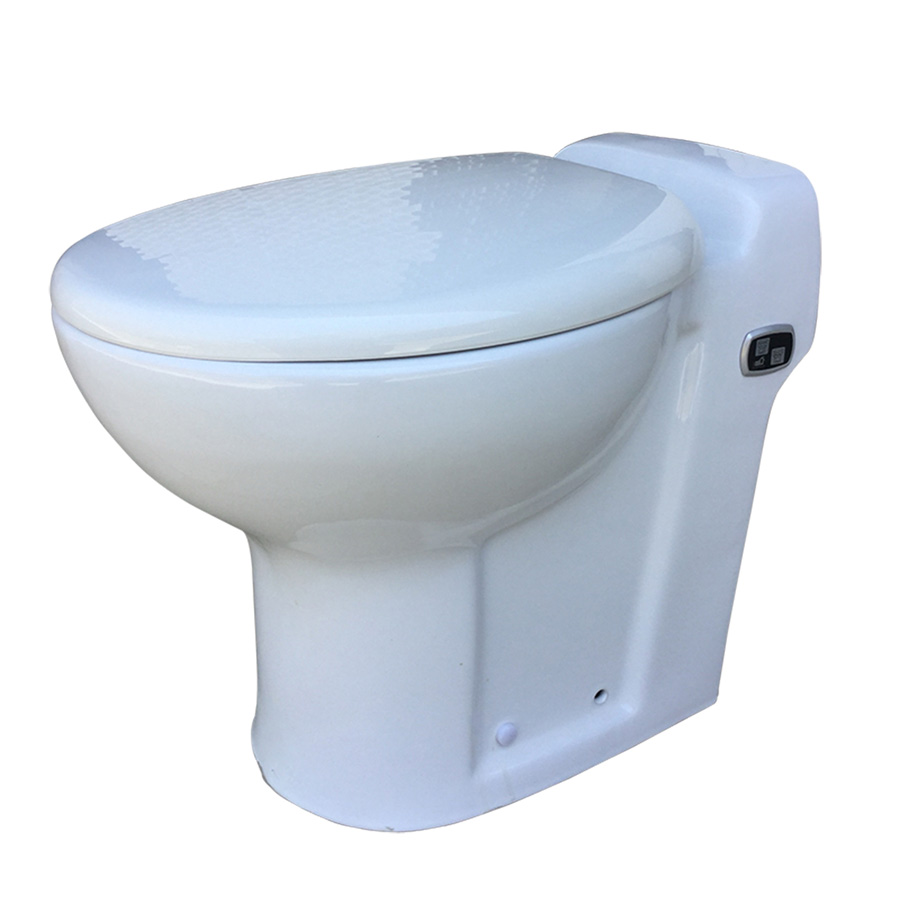 One piece macerating toilet WC56